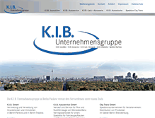Tablet Screenshot of kib-berlin.de